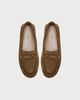 Le Monde Beryl Loafers Driver Moccasin Woven Taupe EUR 37