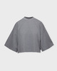 Wakakuu Icons T-shirt Oversized Cropped Grå L
