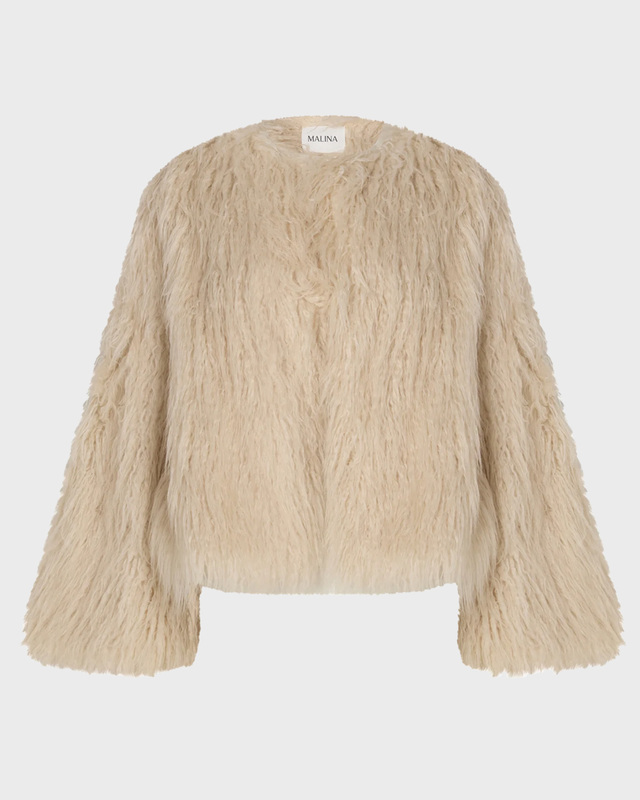 Malina Jacka Manda Faux Fur Vanilj L