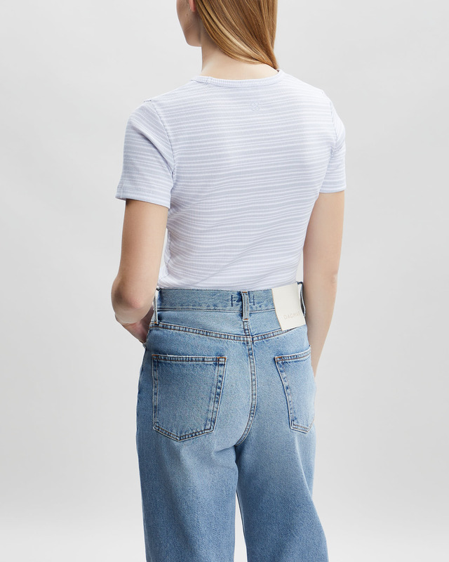 Filippa K T-Shirt Striped Blå M