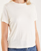 KHAITE T-Shirt Emmylou Cream XS