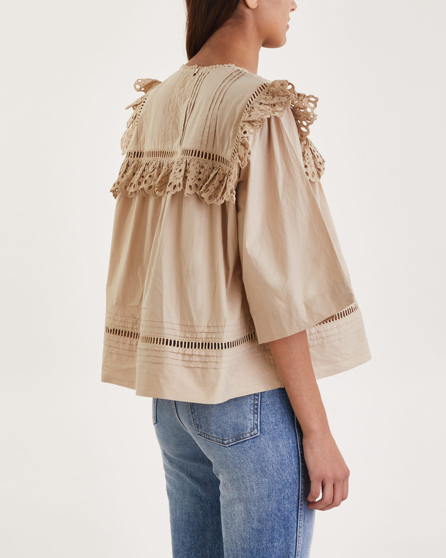 Skall Studio Blouse Asha Tee Beige 34