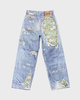 Acne Studios Jeans Trompe-L’œil 1981 Blå/grønn XXXS