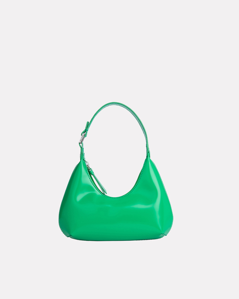 Handväska Baby Amber Green Semi Patent Leather Grön ONESIZE 1