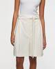 RÓHE Shorts Tailored Belted Offwhite 40