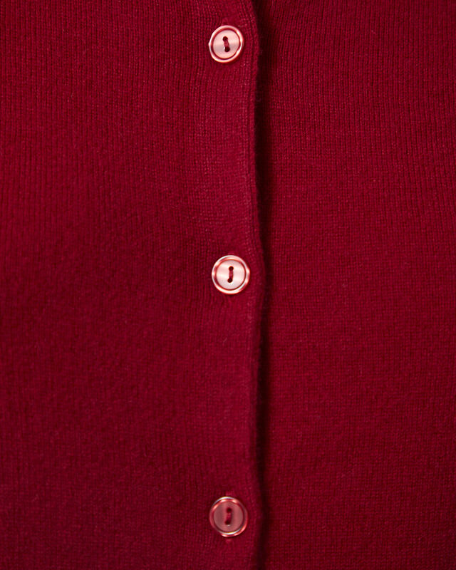 Samsøe Samsøe Cardigan Cashmere Dark Red L