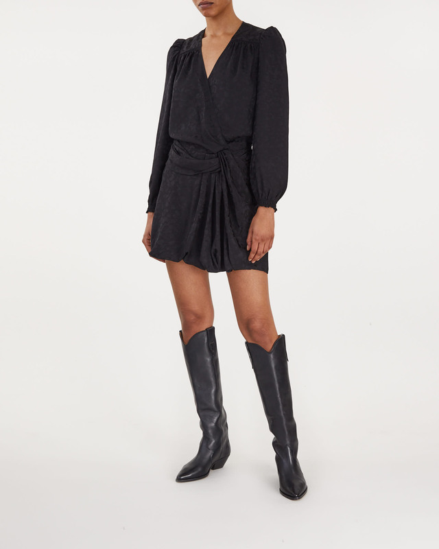 Zadig & Voltaire Klänning Recol Jac Leo Svart M