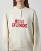 Acne Studios Sweatshirt Fleece Logo Offwhite XS