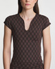 By Malene Birger Top Venazia Athletic Mahogny  S