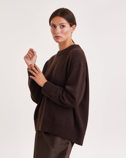 Tröja Carla Knit Brun 1