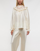 Zimmermann Blus Lace Billow Creme 0 (XS-S)