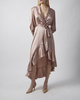 Zimmermann Dress Silk Wrap Midi  Light pink 3 (L-XL)