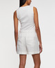 Vince Shorts Hemp Mid Rise Offwhite US 10 (EUR 42)