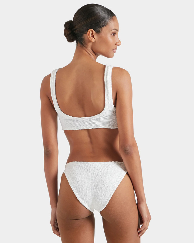 Hunza G Bikini Bonnie White ONESIZE