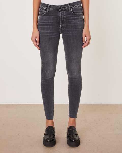 Jeans The Stunner Ankle Fray Grey 1