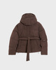 Down Jacket Steilia Brushed Down Jkt Dark brown M