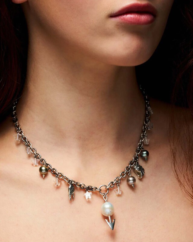 Maria Nilsdotter The Siren Song Necklace Silver ONESIZE