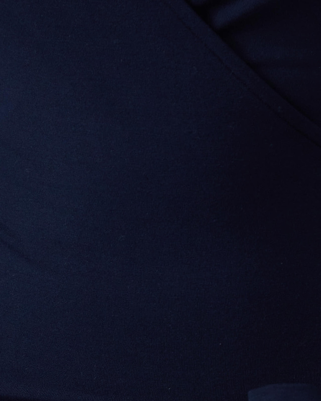 Sisterly tribe Top Soft Ballet Wrap Navy XS