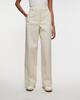 Moncler Byxor Tailored Cotton Gabardine Ljusbeige IT 40 (EUR 34)