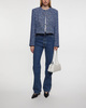 ANINE BING Jacka Amber Blue Tweed Blå L