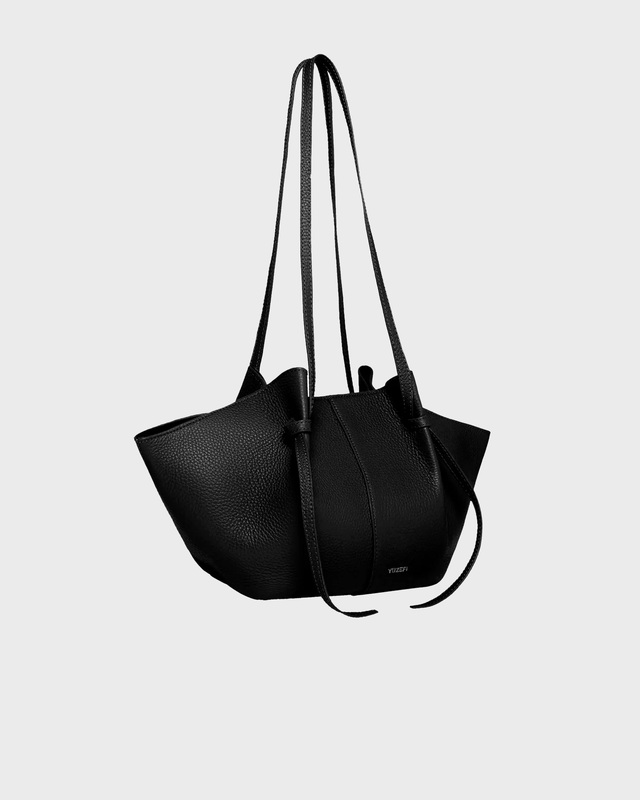 YUZEFI Mochi Pebble Grain Leather Bag  Black ONESIZE
