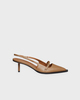 ATP Atelier Slingbacks Mira Hazelnut Nappa Brun EUR 37