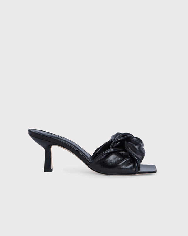 By Far Heels Lana Black Gloss Leather Svart EUR 36