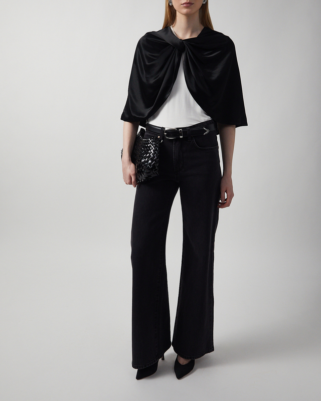 By Malene Birger Cape Pinlos Black ONESIZE