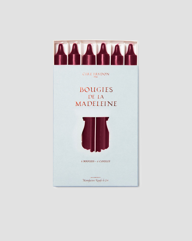 Cire Trudon Candles 6 Madeleines Burgundy  ONESIZE