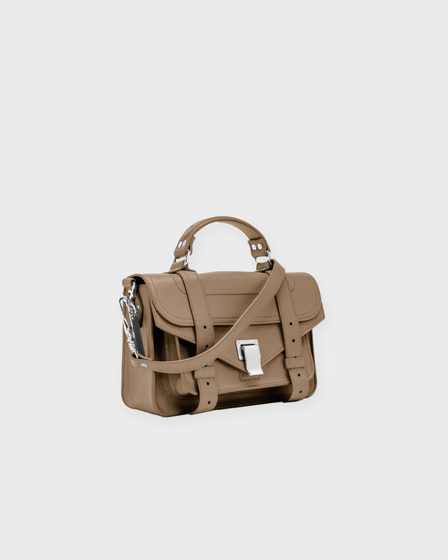Proenza Schouler Bag PS1 Tiny - Lux Leather Taupe ONESIZE