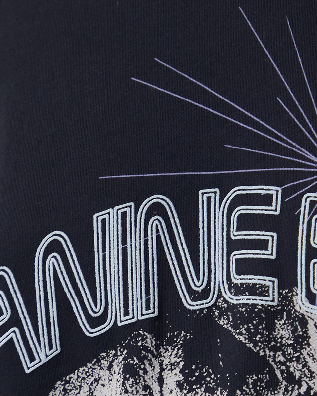 Anine Bing T-shirt Walker Tee California Vintage black XS