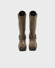 Acne Studios Boots Leather Buckle  Greige EUR 40