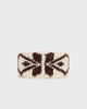 Moncler Pannebånd Jacquard Knit Brown ONESIZE
