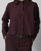 Wakakuu Icons Skjorta Cropped Burgundy L