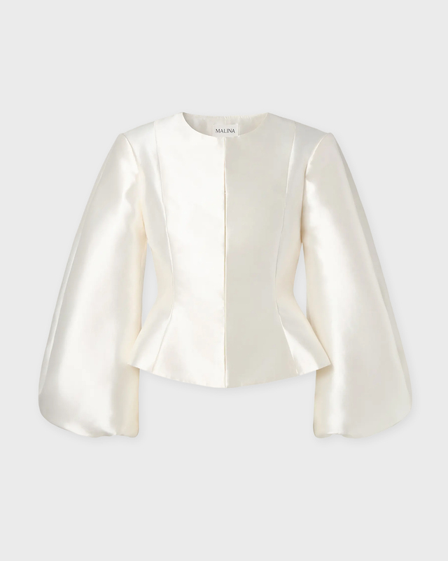 Malina Blouse Vendela Balloon Sleeve Ivory 34
