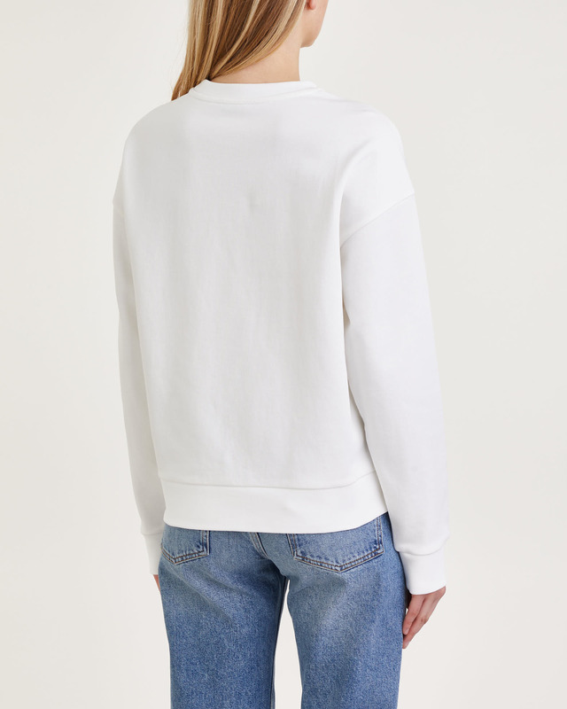 Moncler Sweater Crewneck Felpa Girocollo Natural M