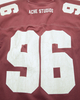 Acne Studios T-skjorte Logo Jersey Red XS-S