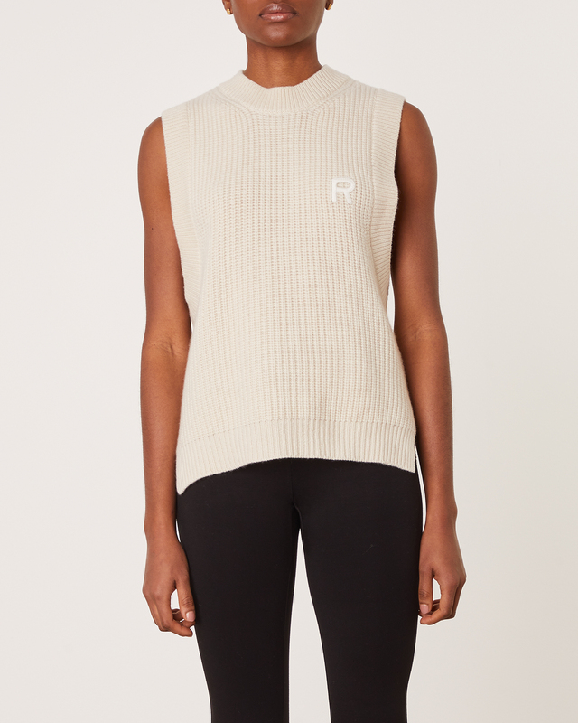 Ragdoll LA Cashmere Vest Bone XS