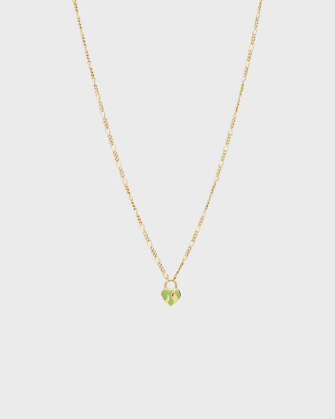 Halo Necklace Green Gold HP  Gold ONESIZE 1