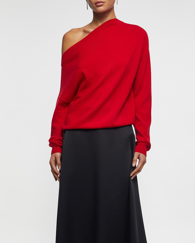 Wakakuu Icons Sweater Bonn Wool Cashmere Red M