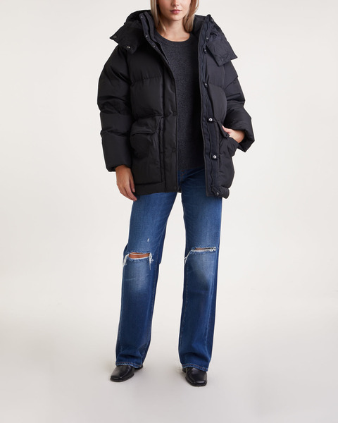 Jacka W 2L Down Parka Svart 2