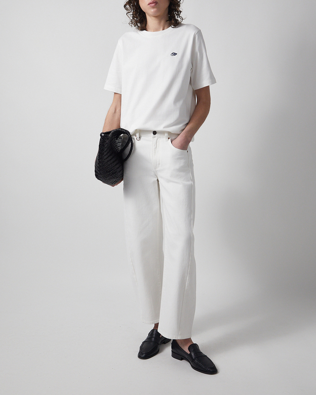 Camilla Pihl T-shirt Ezra Tee Offwhite XS