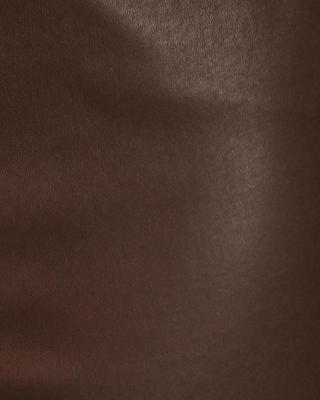 By Malene Birger  Florentina Trousers Long Leather Brown 38