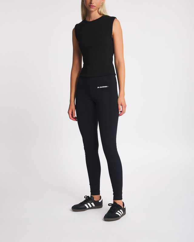 Jil Sander Leggings Logo Svart M