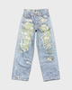 Acne Studios Jeans Trompe-L’œil 1981 Blå/grønn XXXS