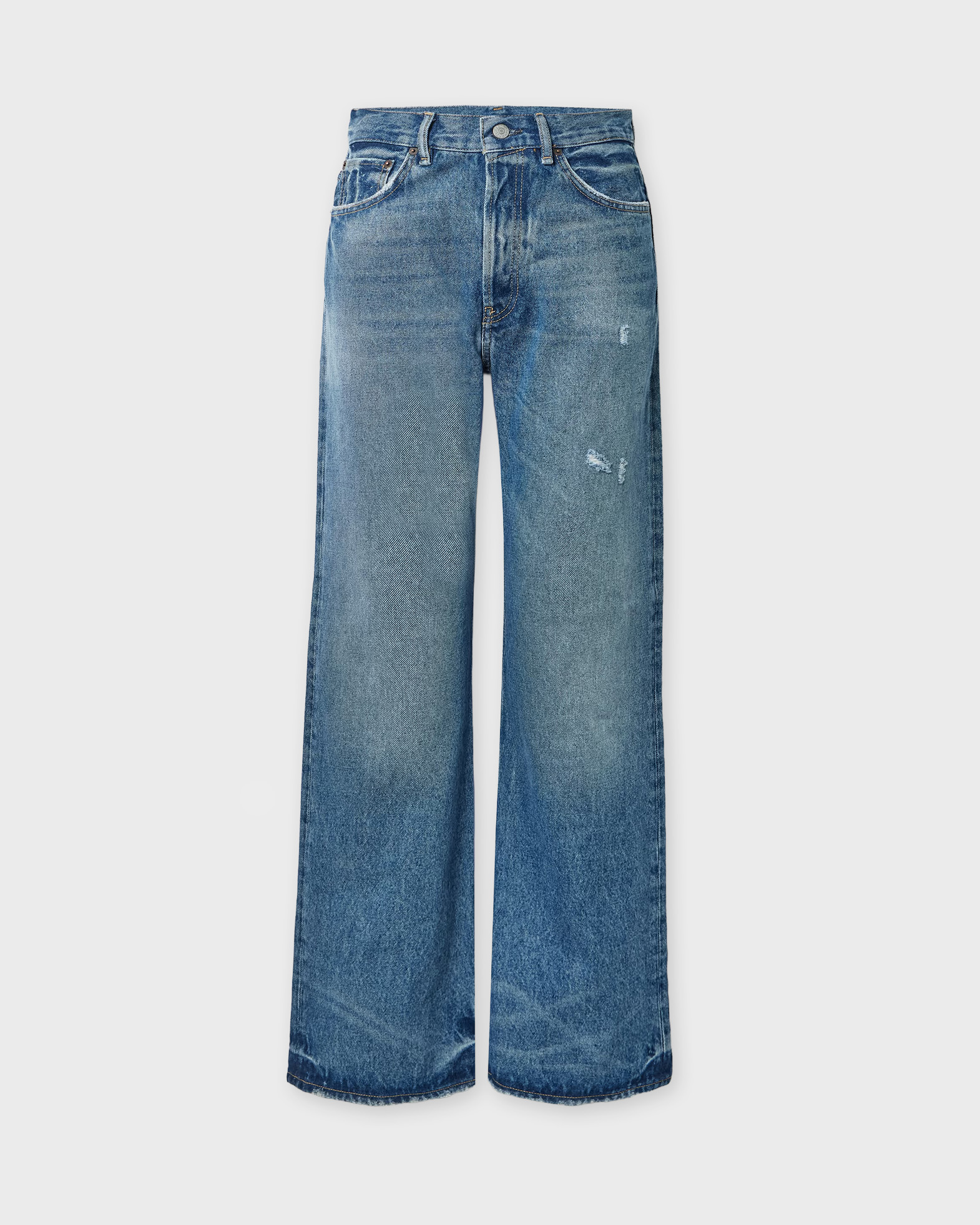 Acne Studios Women's Mid Blue Jeans 2021F Vintage Blue 26