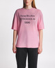 Acne Studios T-Shirt Logo Relaxed Fit Rosa S