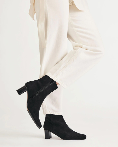 Boots Praia Black Suede Black 2