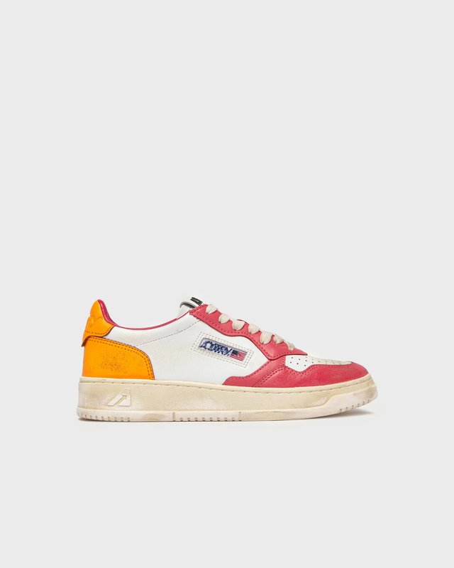 Autry Sneakers Medalist Low Super Vintage Vit/orange EUR 36