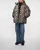 GANNI Leo Puffers Midi Jacket Leopard L-XL